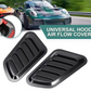 🚗 57% Korting – Universele Motorkap Ventilatie Decoratie | Sportieve Look & Directe Upgrade