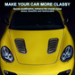 🚗 57% Korting – Universele Motorkap Ventilatie Decoratie | Sportieve Look & Directe Upgrade