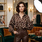 👚 62% Korting – Damesblouse met Stippen & Knoopsluiting | Retro, Elegant & Makkelijk te Combineren