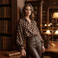 👚 62% Korting – Damesblouse met Stippen & Knoopsluiting | Retro, Elegant & Makkelijk te Combineren