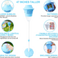 🫧 62% KORTING – Automatische Schuimzeepdispenser voor Kinderen | Eén Druk, Zacht Schuim & Leuker Handen Wassen 🎈