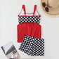 👙 50% KORTING – Polka Dot Bikini Set – Flatterend & Zomerse Strandlook 🌊✨