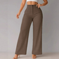 🎁 50% KORTING! 👖 Dames Casual Broek met Wijde Pijpen – Effen Kleur & Comfortabele Pasvorm ✨