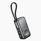 🌞Fris De Lente In Met 50% Korting!📱3-in-1 Magnetische Mini Powerbank - Ingebouwde Kabels & Roterende Plug - 5000mAh - Draadloos Opladen voor iPhone, Watch & Android - Ultra Compact