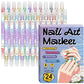 🎨 Professionele Nail Art Pennen – Dubbele Punt voor Details & Creatieve Designs 💖