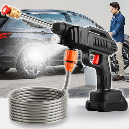 🚗💦 60% KORTING – Multifunctionele Krachtige Autowasmachine | Hoge Druk, 8 Sproeistanden & Perfect voor Auto, Tuin en Terras ✨