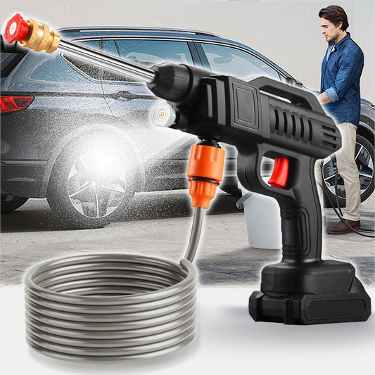 🚗💦 60% KORTING – Multifunctionele Krachtige Autowasmachine | Hoge Druk, 8 Sproeistanden & Perfect voor Auto, Tuin en Terras ✨
