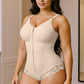 Dames buikcorrigerende shapewear body met rits