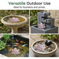 🐦 Koop 2 = Krijg 1 Gratis – Universele Vogelbad Watercirculator | Houdt Water Fris en Trekt Meer Vogels naar je Tuin 💧✨