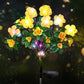 Simulatie Azalea Bloem Grondsteek Zonneverlichting – Natuurlijke Schoonheid, Geen Water Nodig--Nieuwe collectie – Tijdelijke aanbieding: 58% korting!