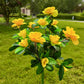 Simulatie Azalea Bloem Grondsteek Zonneverlichting – Natuurlijke Schoonheid, Geen Water Nodig--Nieuwe collectie – Tijdelijke aanbieding: 58% korting!