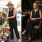 👗 Minimalistische 2-Delige Set – Mouwloze Top & Wijde Broek voor een Moeiteloos Elegante Look ✨