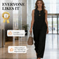 👗 Minimalistische 2-Delige Set – Mouwloze Top & Wijde Broek voor een Moeiteloos Elegante Look ✨