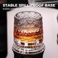 ✨ Luxe Draaiend Drinkglas – Het Perfecte Cadeau voor Whisky Liefhebbers 🥃