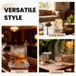 ✨ Luxe Draaiend Drinkglas – Het Perfecte Cadeau voor Whisky Liefhebbers 🥃