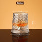 ✨ Luxe Draaiend Drinkglas – Het Perfecte Cadeau voor Whisky Liefhebbers 🥃
