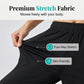 Casual Sneldrogende Rekbare Capribroek – Jouw Metgezel Voor Warme Dagen👖Stretchy, licht & perfect voor onderweg