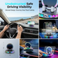🚗 50% KORTING! 360° Draaibare Autohouder met Draadloos Opladen & RGB-Sfeerverlichting – Stijlvol & Slim | Eenvoudig te Monteren 🌈✨