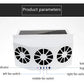 🚗 Solar Auto Koelventilator – Ventilatie & Frissere Lucht in de Auto 🌿