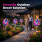 🌈 Decoratieve Solar Pinwheel Lamp – Voor een warme en kleurrijke tuin 🌙