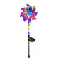 🌈 Decoratieve Solar Pinwheel Lamp – Voor een warme en kleurrijke tuin 🌙