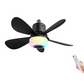💡 RGB Plafondventilator met Bluetooth – Koele Lucht, Muziek en Sfeerverlichting 🎶🍃