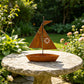 ⛵ Rustic Sailboat Metal Planter – Decoratieve bloempot met sfeervolle uitstraling voor tuin en balkon 🌿