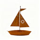 ⛵ Rustic Sailboat Metal Planter – Decoratieve bloempot met sfeervolle uitstraling voor tuin en balkon 🌿