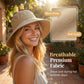 👒 TIJDELIJKE AANBIEDING ✨ Elegante Dames Zonnehoed met Strik – Stijlvol & Comfortabel voor Zonnige Dagen ☀️