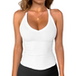 ✨ Ribbed Tanktop met V-hals – Comfortabel, Flatterend & Makkelijk te Combineren 👚