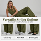 ✨ Volumineuze Geplooide Lampionbroek – Comfort & Statement Look 👖