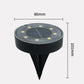 Waterdichte, op zonne-energie werkende grondlampen voor buiten - 4 stuks/set