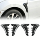 🚗✨ Decoratieve Zijscherm Ventilatieopeningen Stickers – Geef Je Auto Direct een Sportieve Look