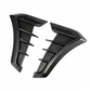 🚗✨ Decoratieve Zijscherm Ventilatieopeningen Stickers – Geef Je Auto Direct een Sportieve Look