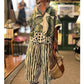 👚👖 Tweedelige Dames Set met Print – Losvallend, Elegant & Makkelijk te Dragen 💖