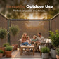 ☀️ Schaduwnet voor Tuin & Balkon – Duurzaam, UV-beschermend & Eenvoudig te Bevestigen 🏡