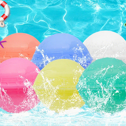 ☀️ Waterpret Zonder Rommel – Herbruikbare Siliconen Waterballonnen 💦