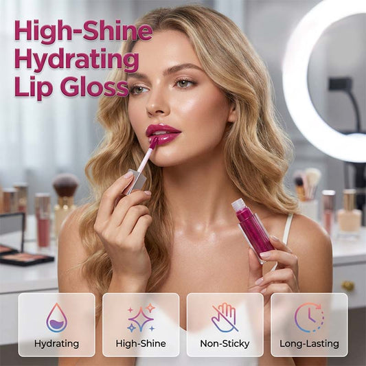 💋 Hoogglanzende Hydraterende Lipgloss – Glanzende Finish & Comfortabel Gevoel ✨