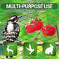 Zwaar vogelnet met 10 grondharingen en 30 tie-wraps