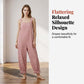 ☀️ Casual Gestreepte Jumpsuit voor Dames – Luchtig, Comfortabel & Moeiteloos Stijlvol ✨