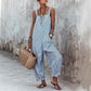 ☀️ Casual Gestreepte Jumpsuit voor Dames – Luchtig, Comfortabel & Moeiteloos Stijlvol ✨