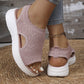 🌬️ Lichtgewicht Gebreide Sandalen – Zacht, Flexibel & Perfect voor Zomerdagen ☀️