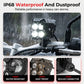 🏍️ High-Power Quad-Lens Motor LED Spotlight – Krachtige Verlichting voor Nachtelijke Ritten 🔥