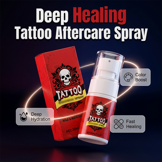 🖋️✨ Hydraterende Spray voor Nazorg na een Tatoeage – Verfrist, Verzacht & Verzorgt