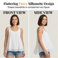 ⏰52% KORTING – Slechts tijdelijk✨Elegante tanktop met kanten bandjes en stippen