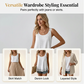 ⏰52% KORTING – Slechts tijdelijk✨Elegante tanktop met kanten bandjes en stippen