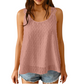 ⏰52% KORTING – Slechts tijdelijk✨Elegante tanktop met kanten bandjes en stippen