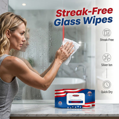 🧻50% KORTING – Reinigingsdoekjes voor Glas & Tegels | Streeploos Schoon Zonder Watervlekken