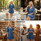 ✨ Casual Denim Jurk – Flatterende Pasvorm & Comfort voor Elke Dag 👖