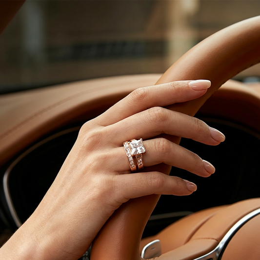 🎁 CZ Ring met Sprankelende Details – Stijlvol, Verfijnd & Betaalbaar ✨